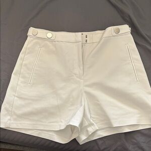 Express Women's High Waisted White Shorts - sz 0